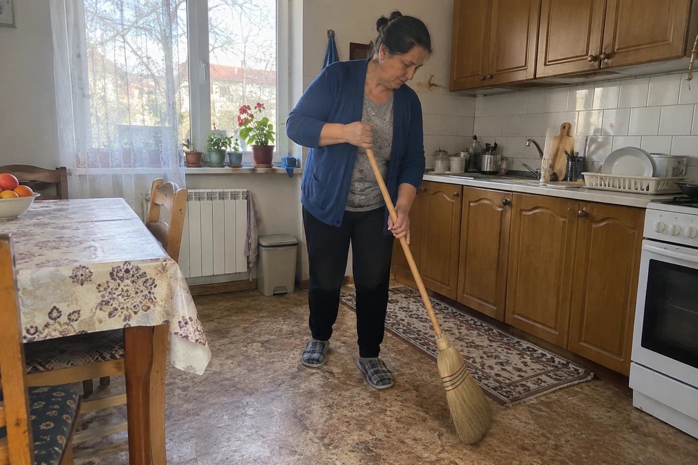 Kućni poslovi — prizor svakodnevnog života